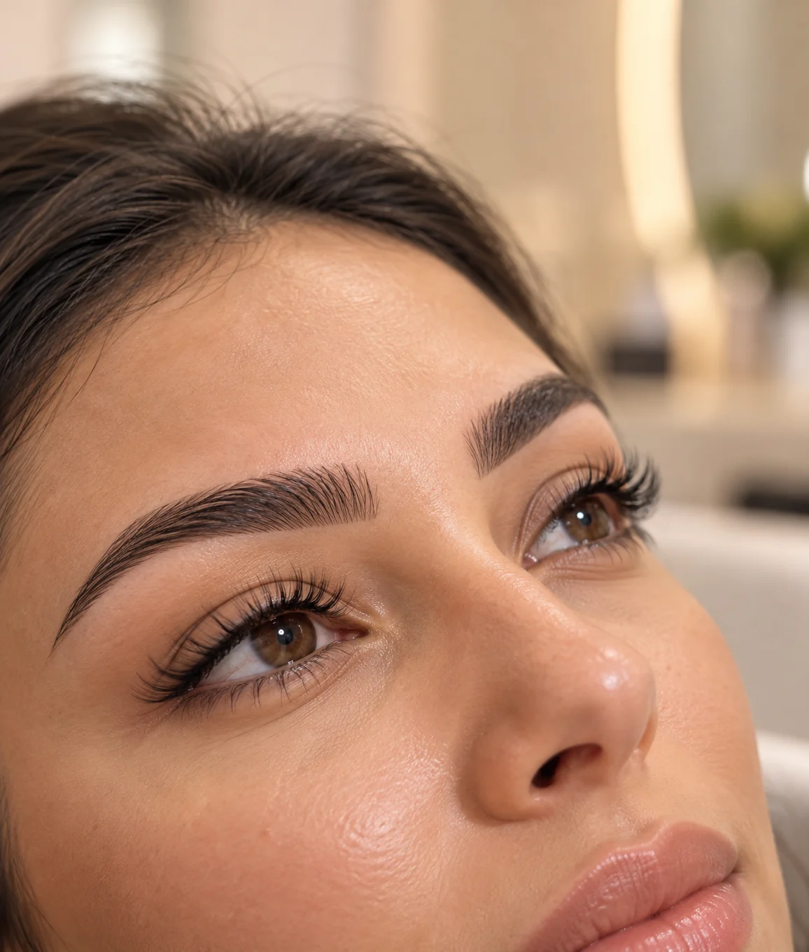 Imagen ilustrativa de una mirada para los servicios de pestañas y cejas